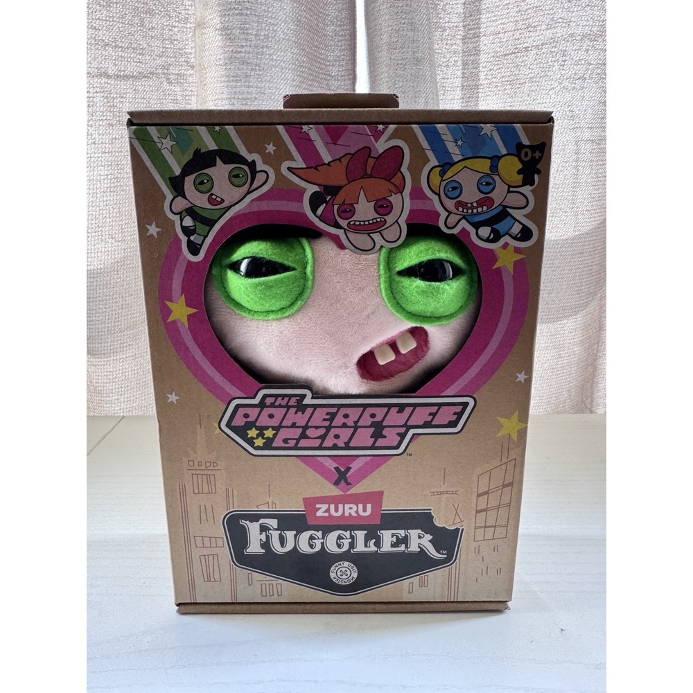 Zuru Fuggler Powerpuff Girls Bubbles 9 Inches Fuggler Funny Ugly‎ Monster Plush